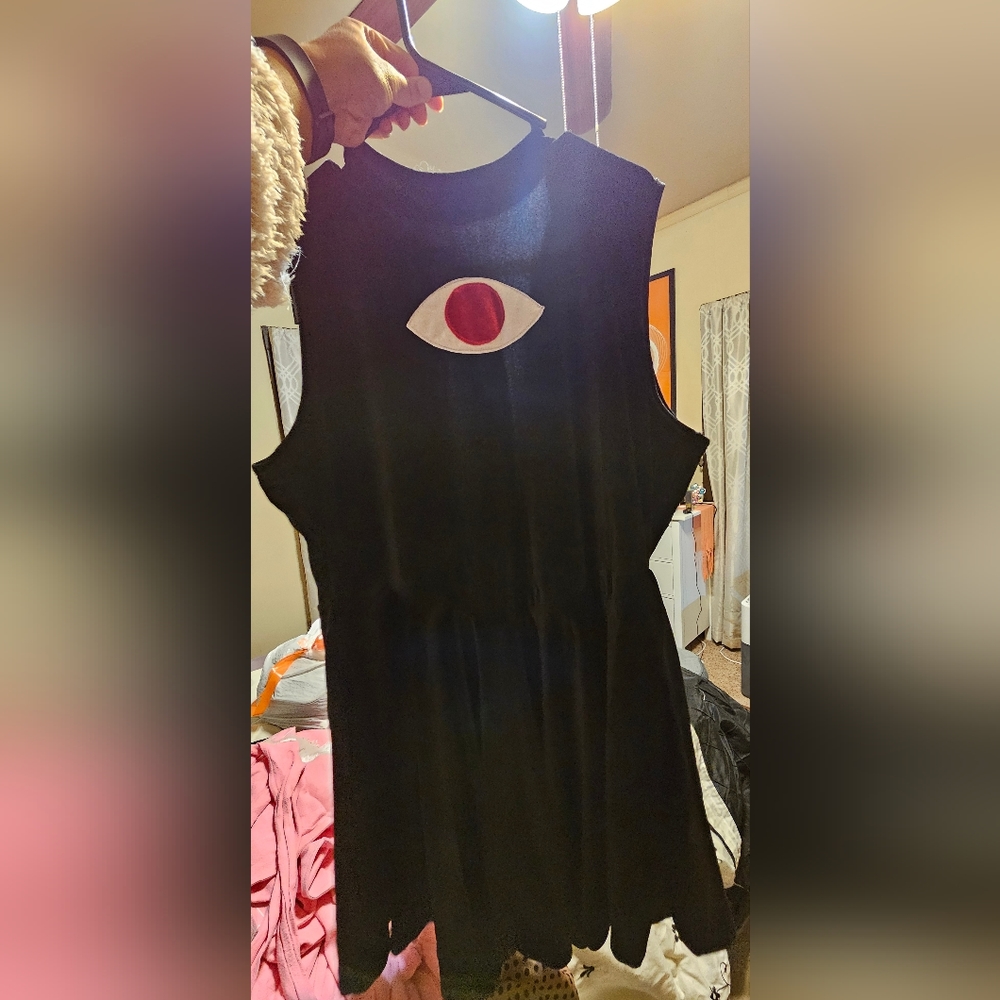 Fashion Brand Company Eye Velvet Romper Sz 3XL